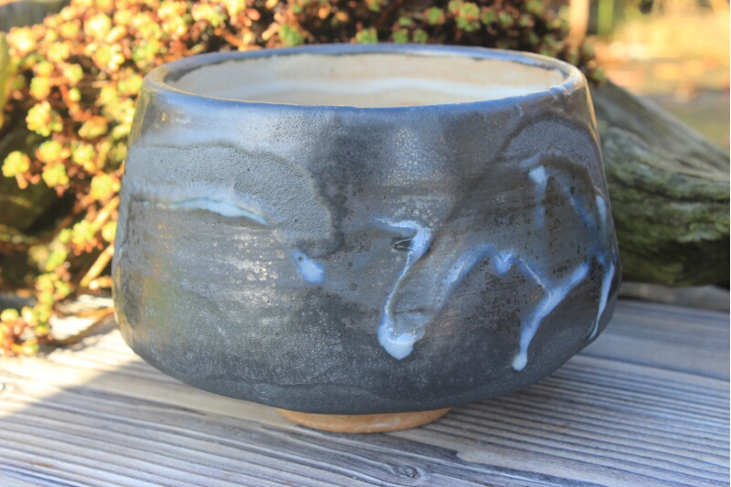 Chawan Steinzeug Japanische Gosu-Engobe 4600
